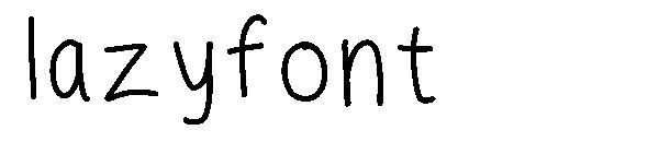 lazyfont