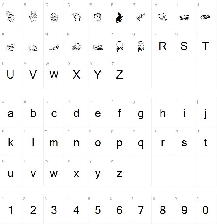 LCR Cat's Meow字体