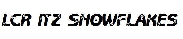 LCR Itz Snowflakes字体