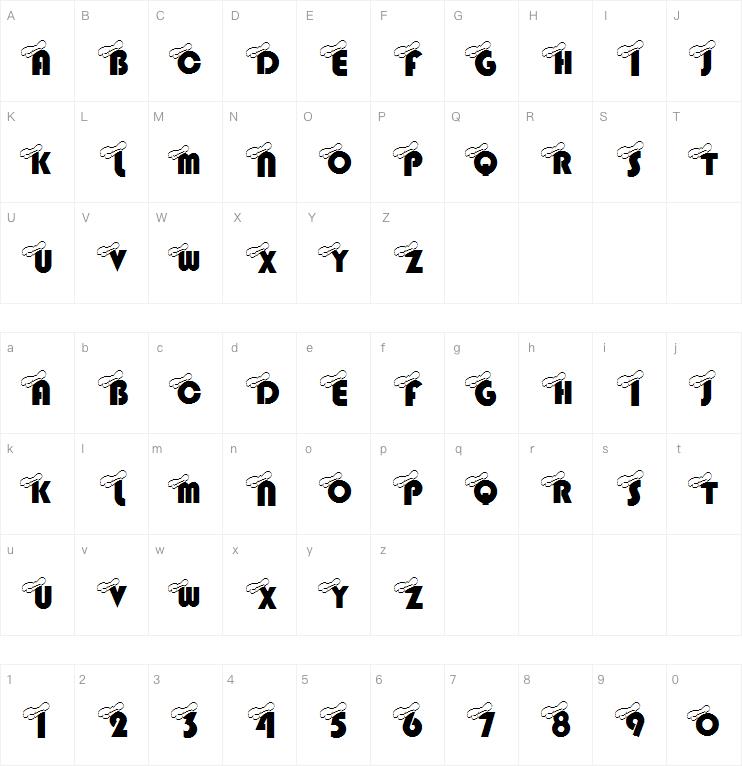 LCR LeChef字体