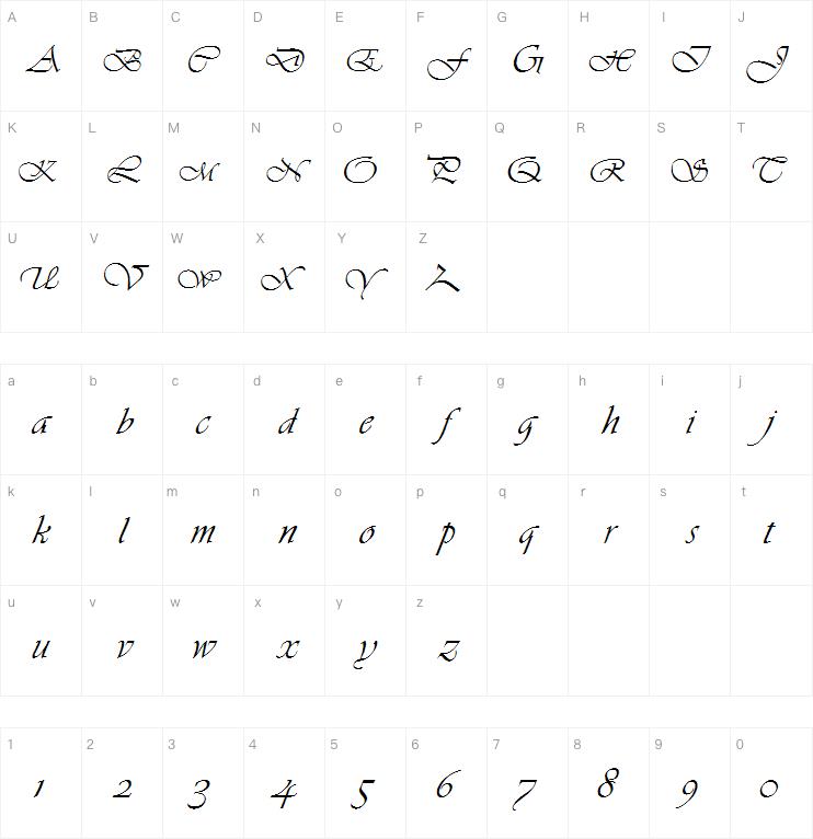 LDS Script字体