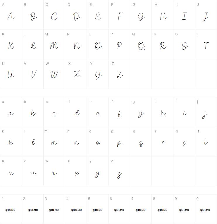 Leafery字体