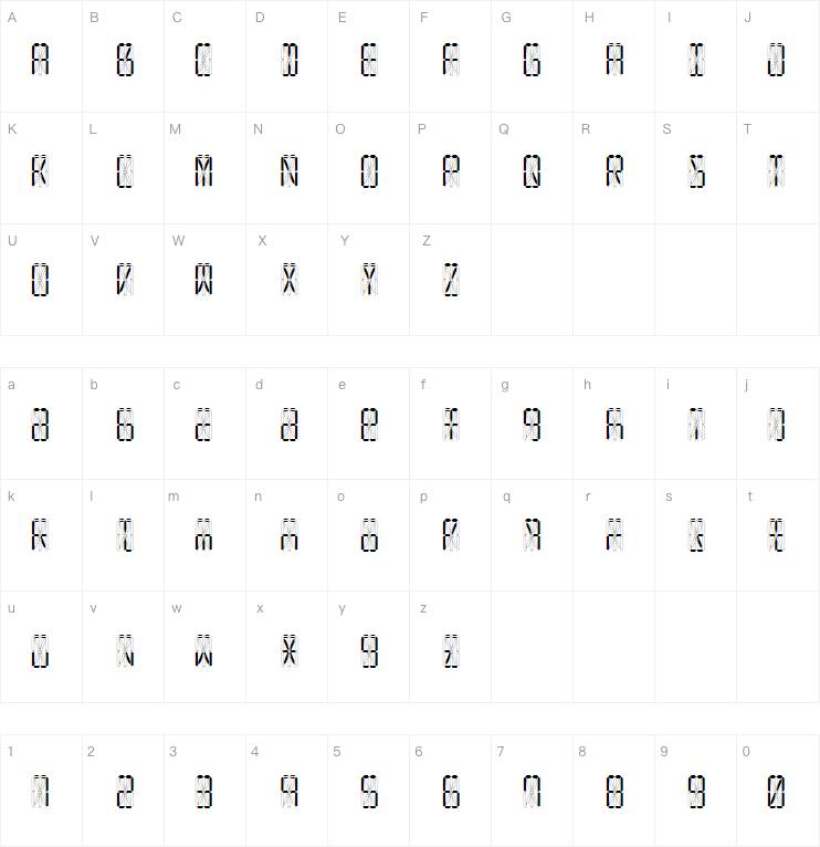 led16sgmnt字体