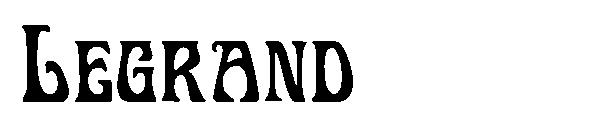 Legrand字体