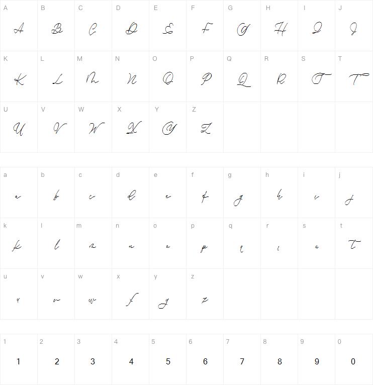 Le Jour Script字体