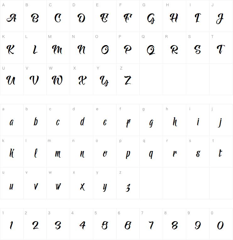 Lemonade Script字体