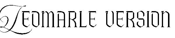 Leomarle version字体