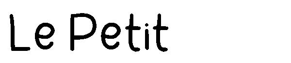 Le Petit字体