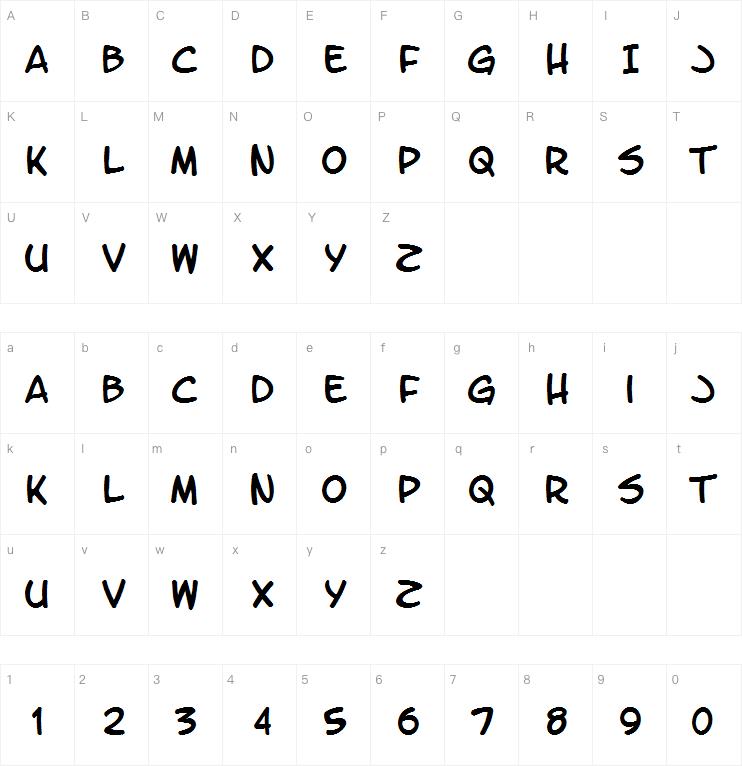 LetterOMatic!字体