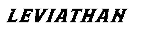 Leviathan字体
