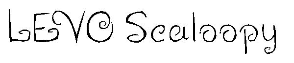 LEVO Scaloopy字体