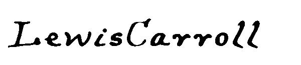 LewisCarroll字体