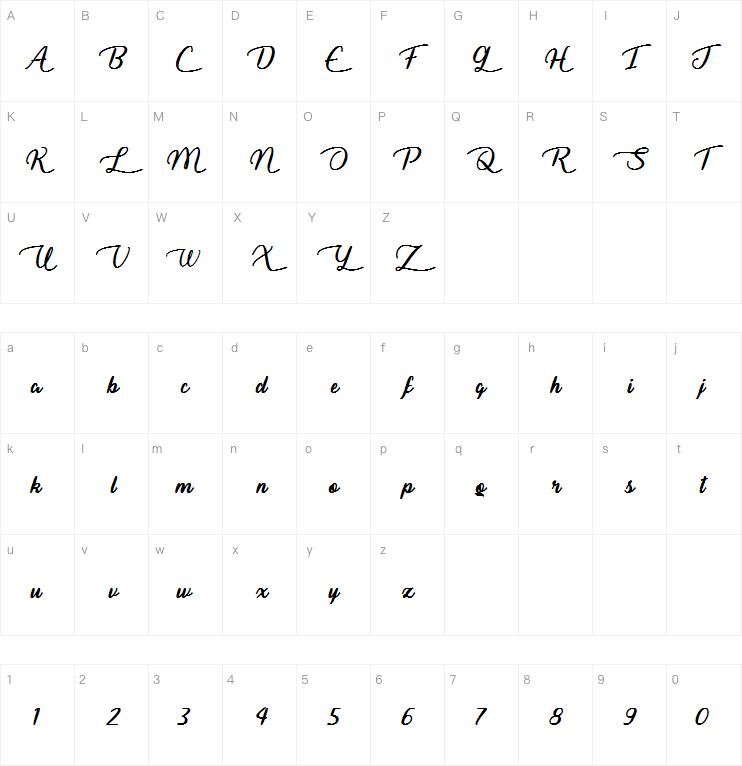 Liar Script字体