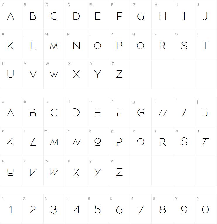 Lighters字体
