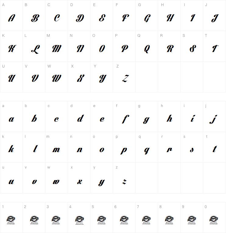 Lighthouse字体