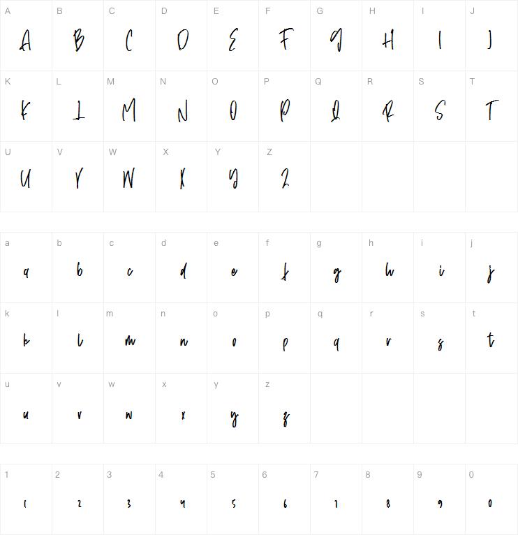 Lightness字体