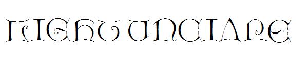 Light Unciale字体