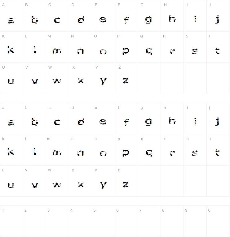 like字体s in the rain字体