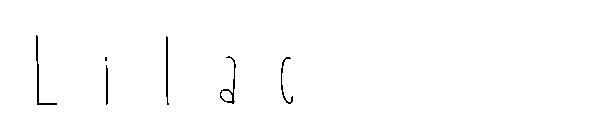 Lilac字体