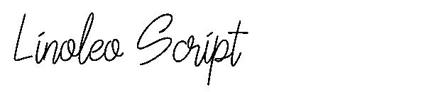 Linoleo Script