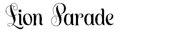 Lion Parade字体
