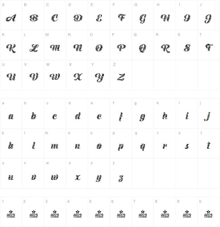 LIQUID SKY字体