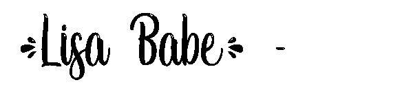 Lisa Babe -字体