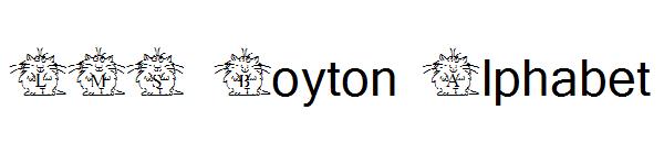 LMS Boyton Alphabet字体