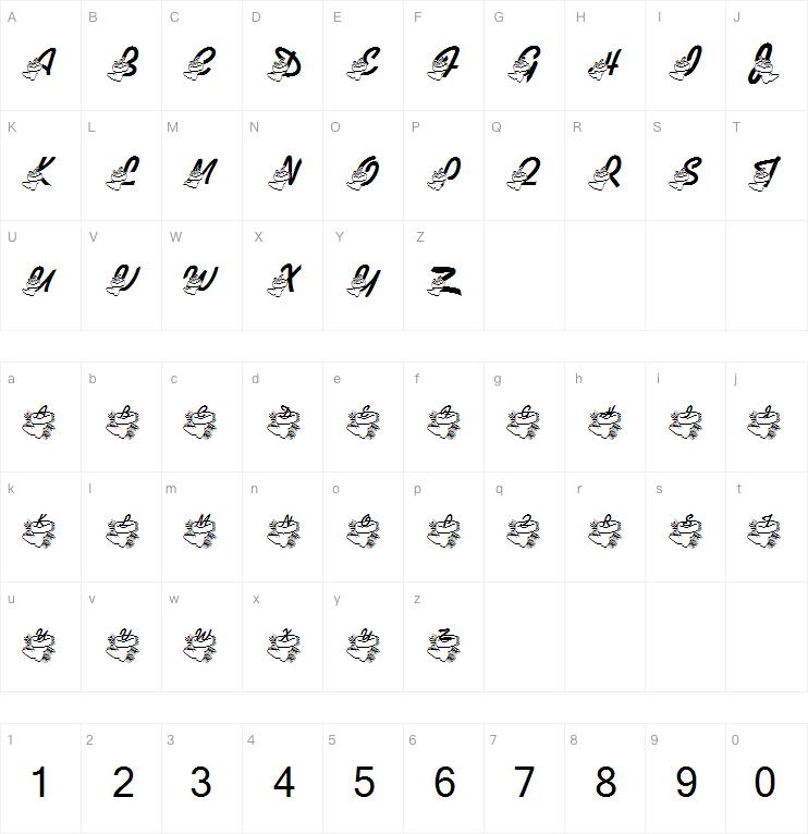 LMS He Filled Both Stockings字体
