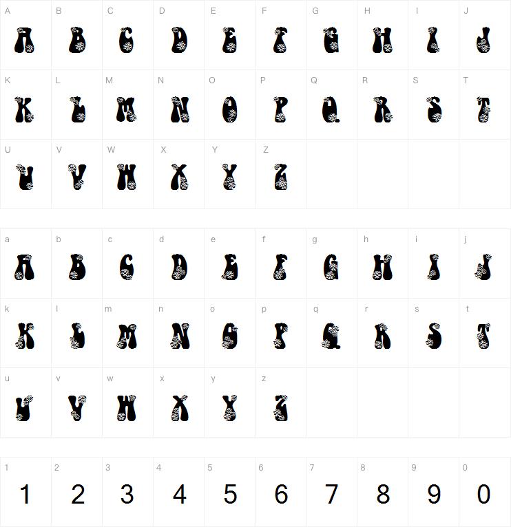 LMS Hippy Chick字体