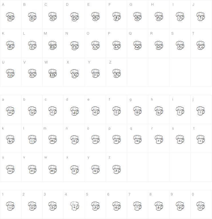 LMS Irish Beer字体