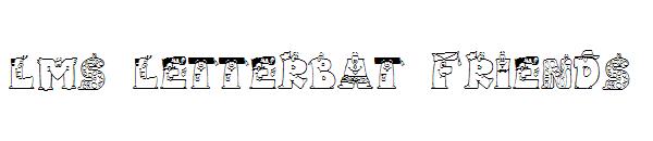 LMS Letterbat Friends字体