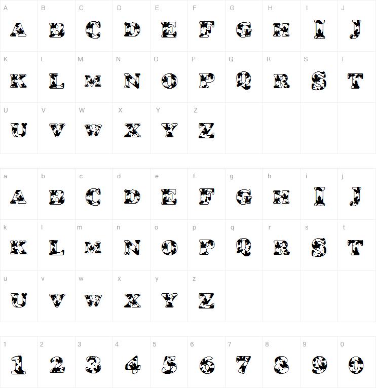 LMS Oh Canada字体