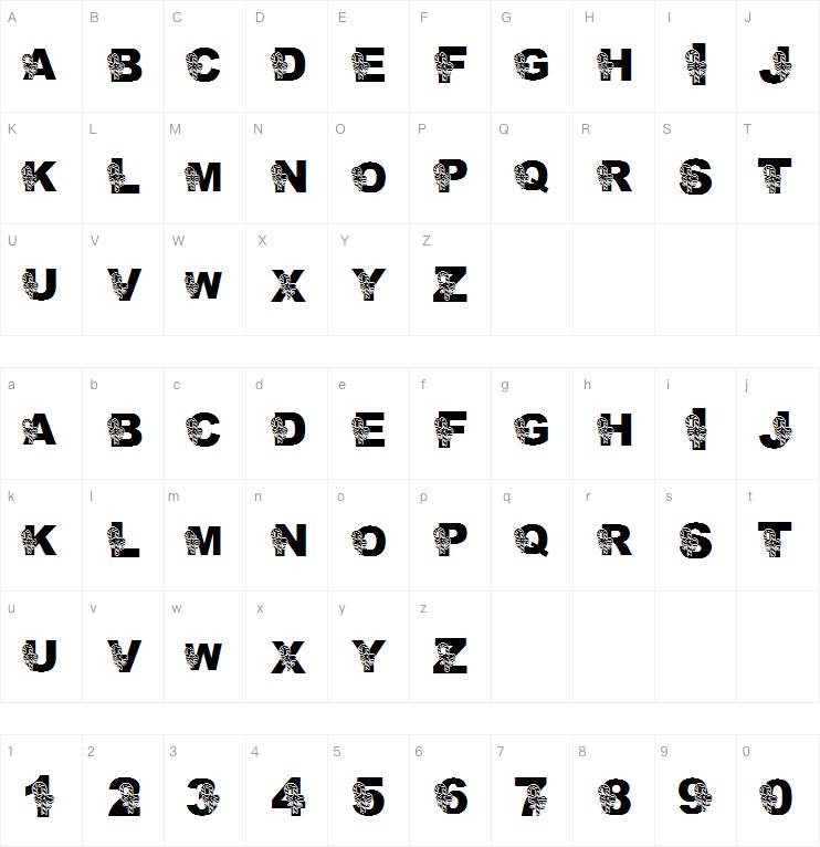 LMS Peppermint Twist字体