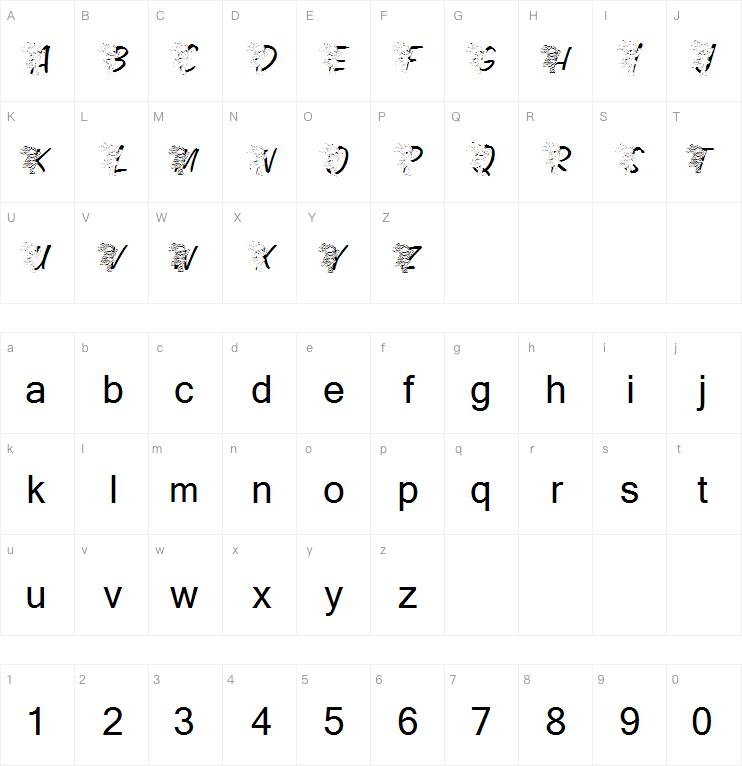 LMS Rainbow Bright字体