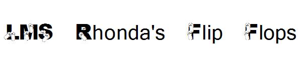 LMS Rhonda's Flip Flops字体