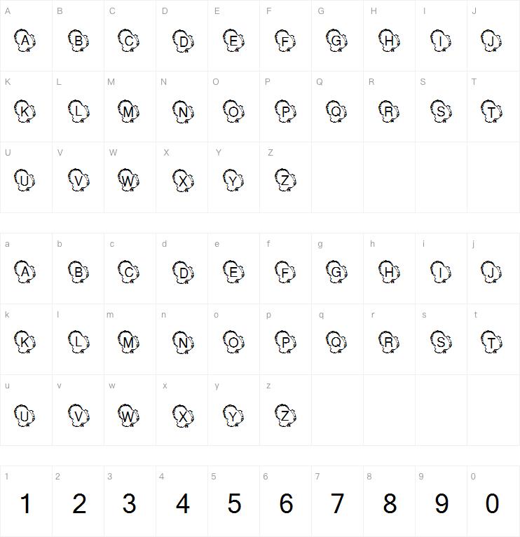 LMS Turkey Day字体