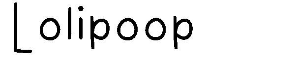Lolipoop字体