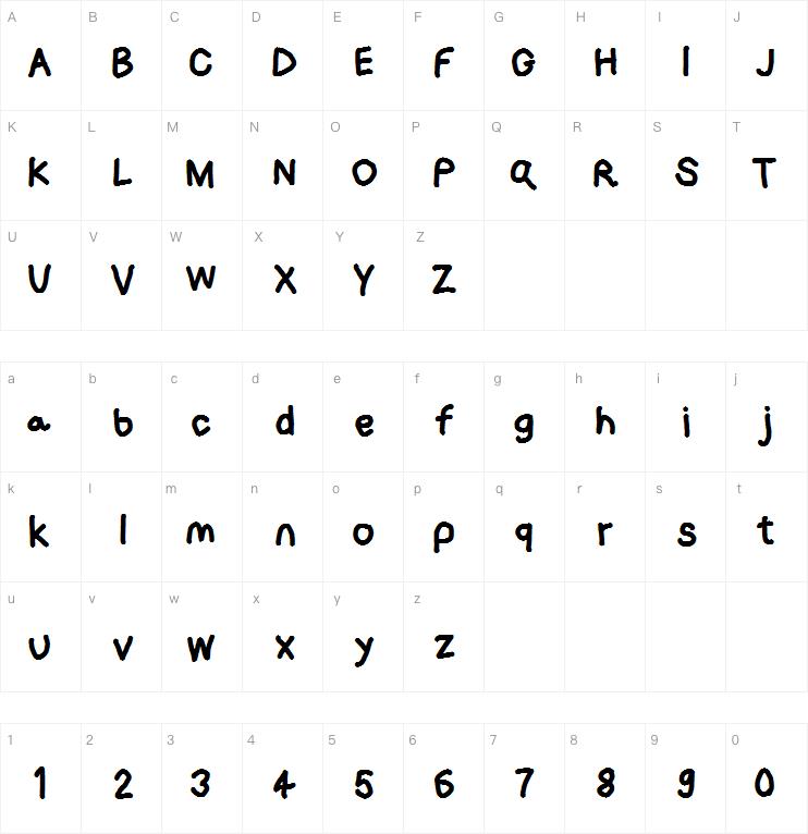 Loogie Hawk字体