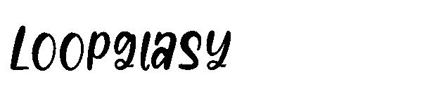 Loopglasy字体