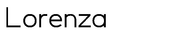 Lorenza字体