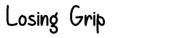 Losing Grip字体