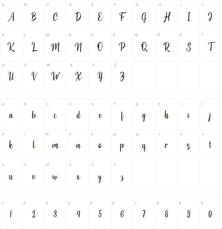 Losteria字体