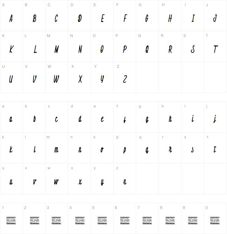 Lost Monday字体