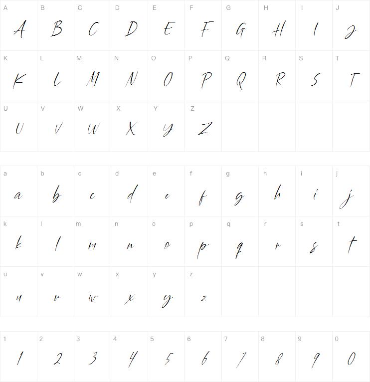 Louise Walker Script字体