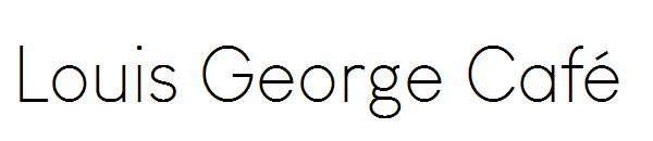 Louis George Café字体