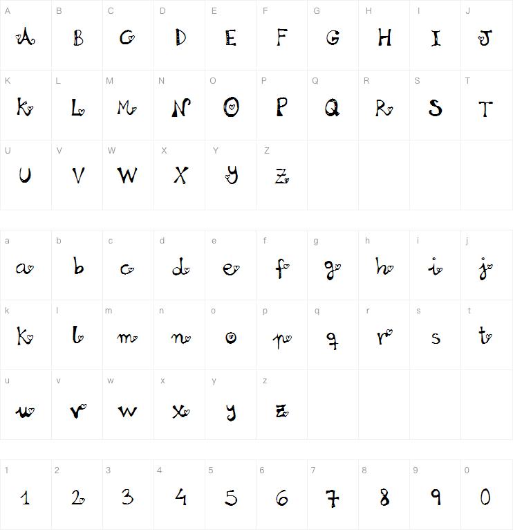 Loveisintheair字体