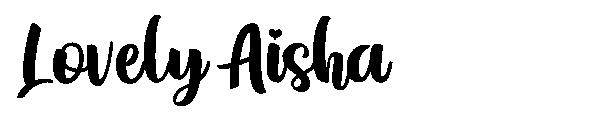 Lovely Aisha字体