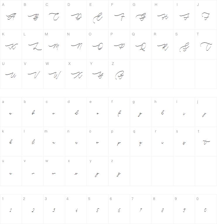 Lovely Garden字体