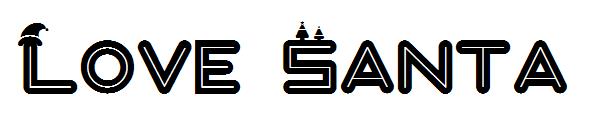 Love Santa字体